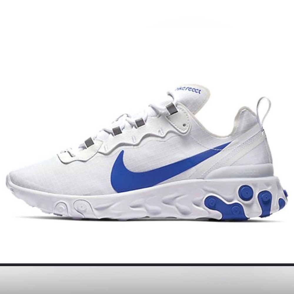 Nike React Element 55 "White Game Royal"